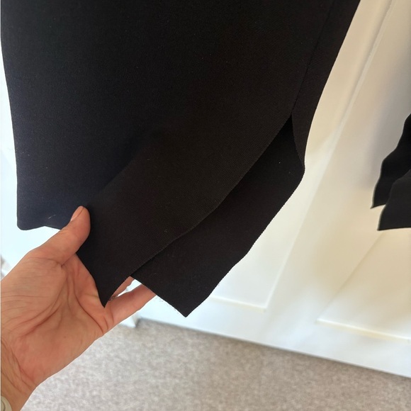 Aritzia Ten by Babaton Paramount Pant Black Split Leg High Rise - Picture 10 of 11